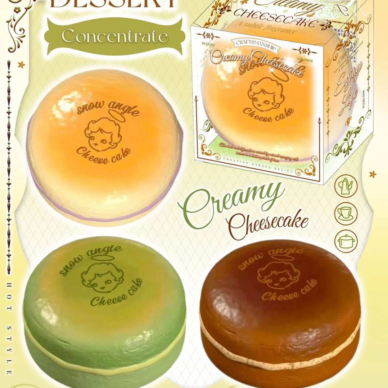 Lisa Angel Cheesecake squishy