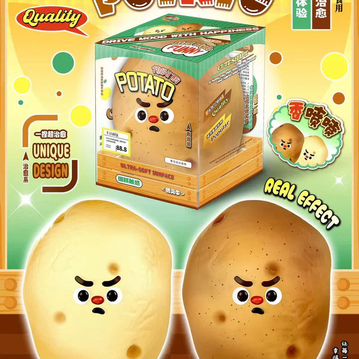 Mido Red Nose Potato Bread Squishy