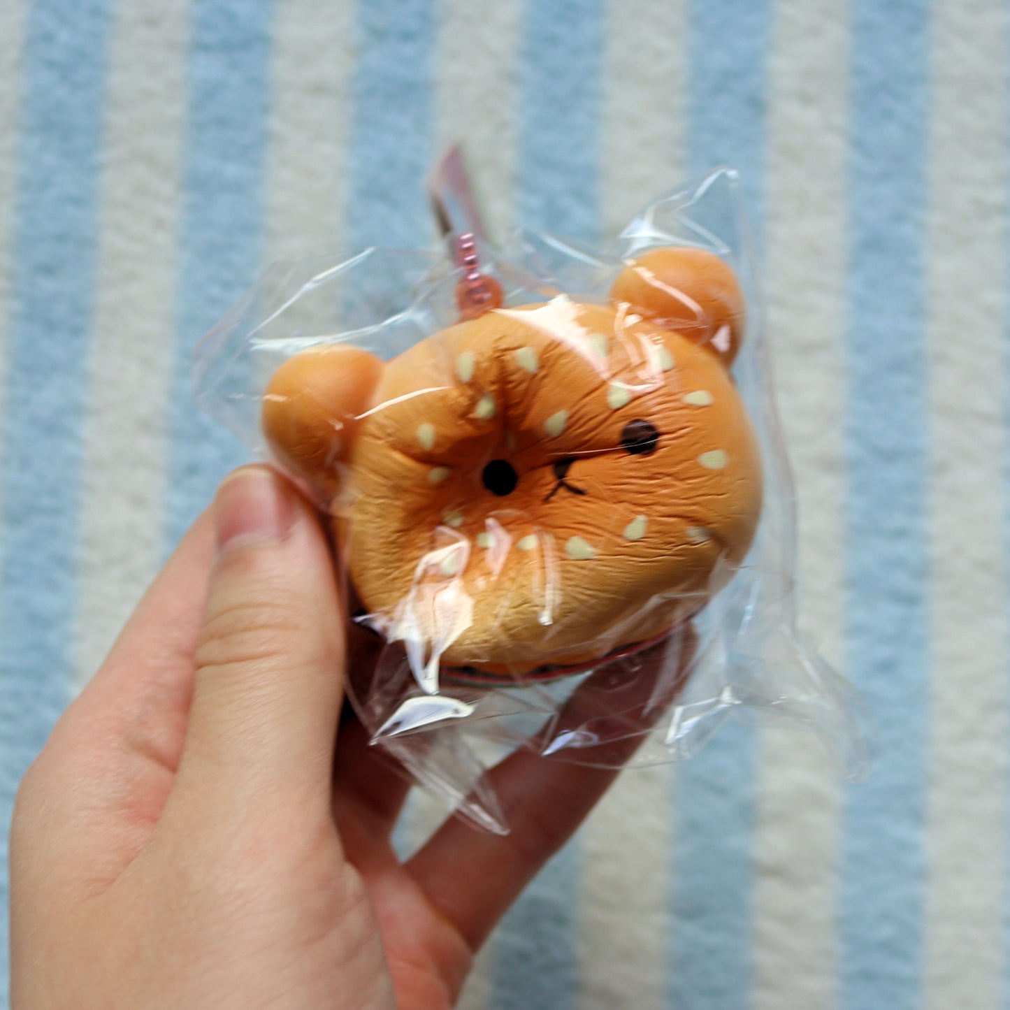 Kuma Bear Cheeseburger Squishy