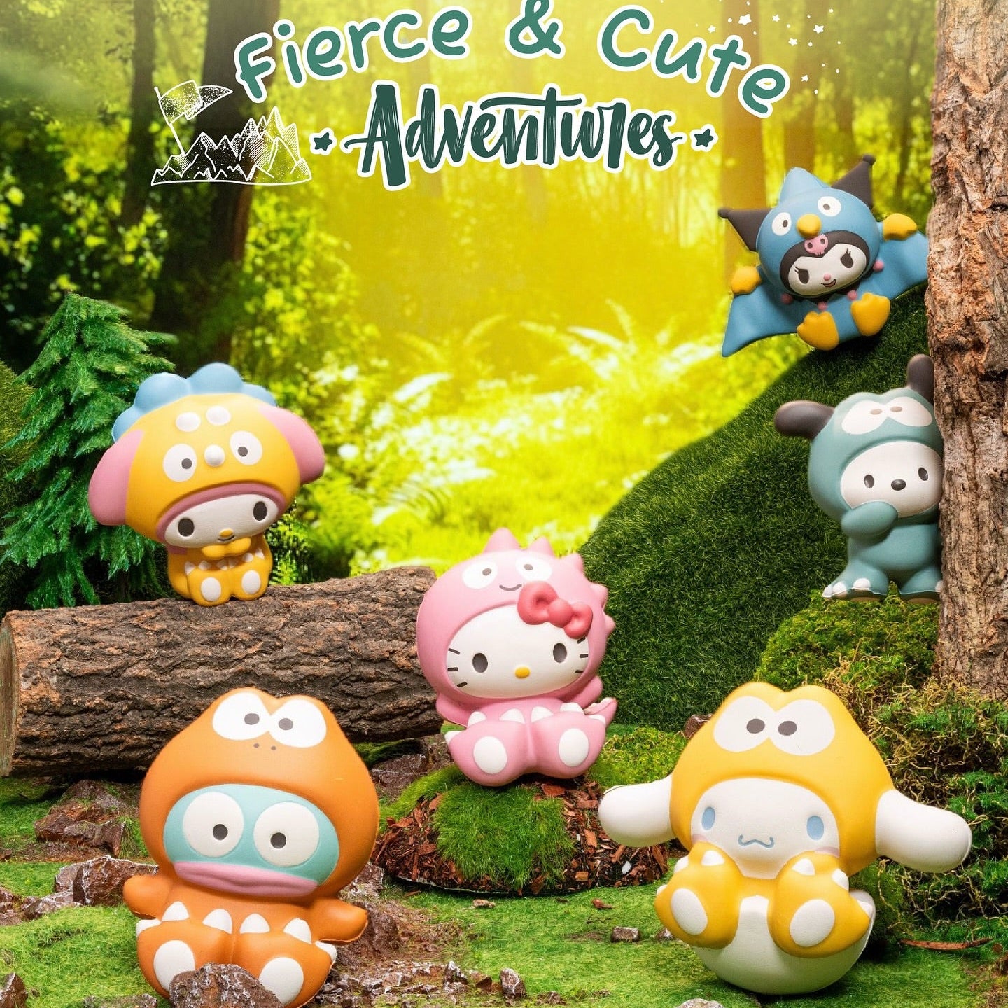 Sanrio Dinosaur Squishies