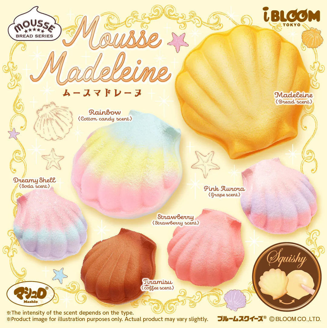 iBloom Mousse Madeleine Squishy