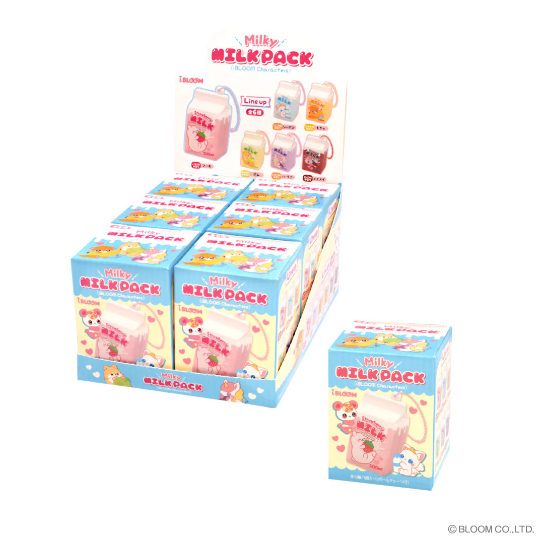 iBloom Milky Milk Pack Blind Box Squishy