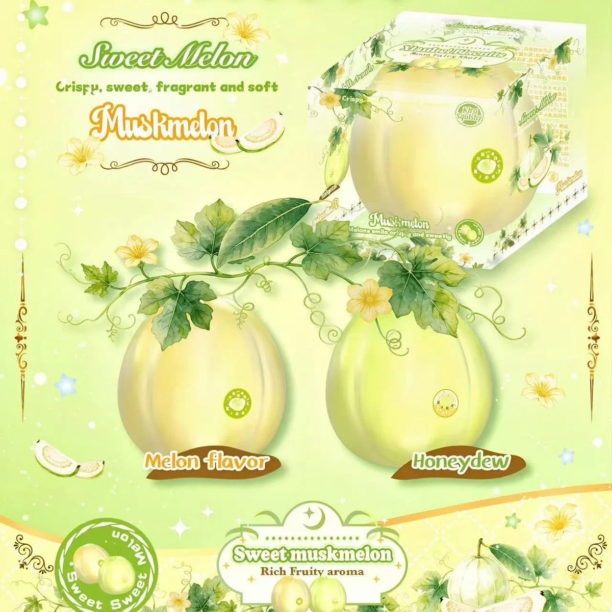Kira Sweet Muskmelon Squishy