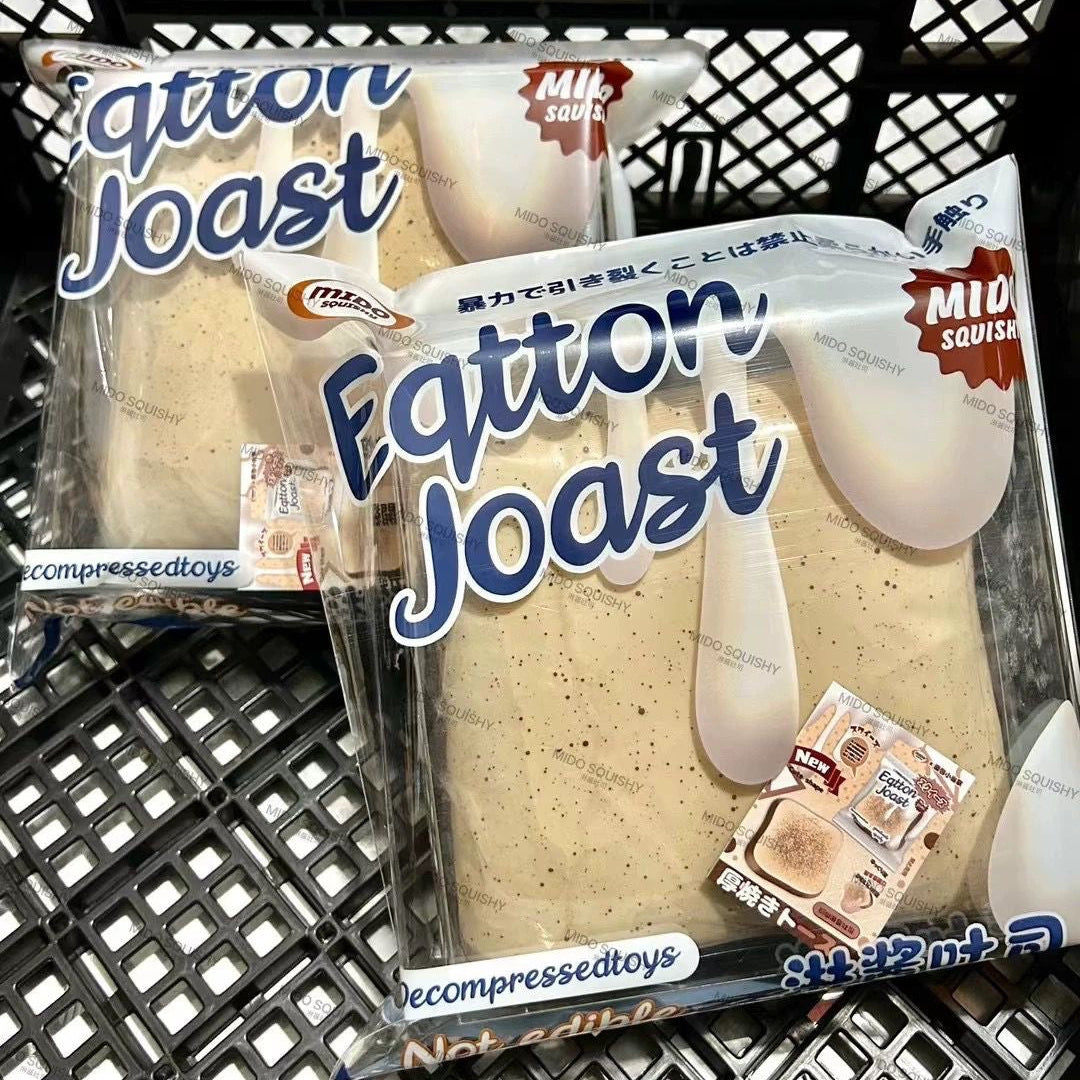 Mido Jumbo Coffee Cotton Toast Squishy