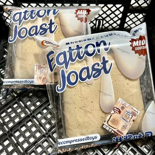 Mido Jumbo Coffee Cotton Toast Squishy