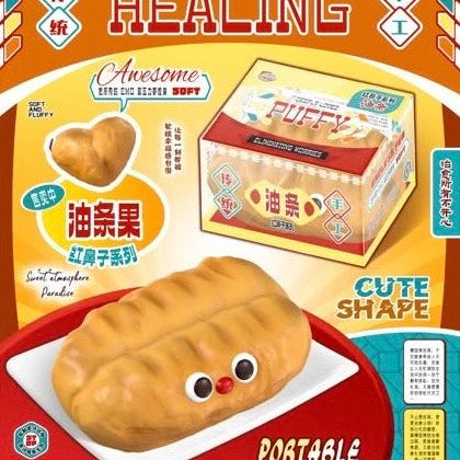 Mido Red Nose Fried Dough Stick Youtiao Squishy