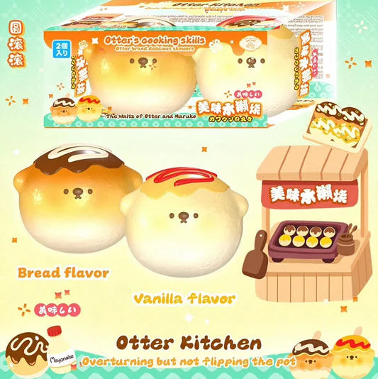 Lisa Otter Kitchen Takoyaki Squishy Set