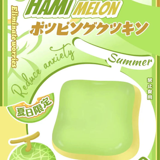 Hami Melon Toast Squishy