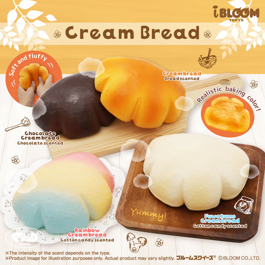 iBloom Cream Bread Squishy