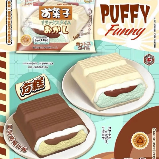 Mido Ice Cream Wafer Squishy