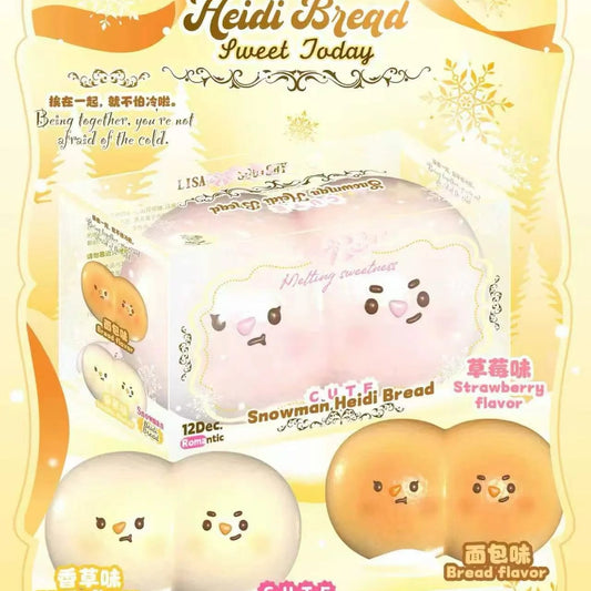 Lisa Snowman Heidi Bread Squishy