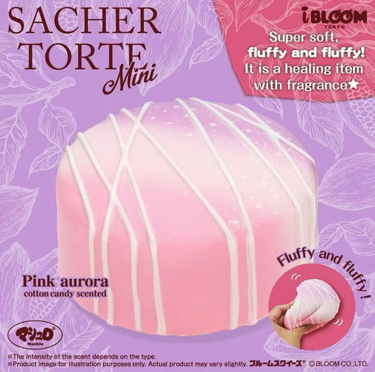 iBloom Pink Aurora Sacher Torte Squishy