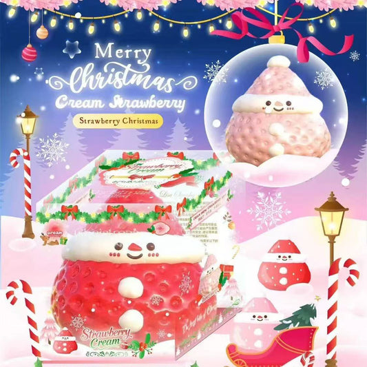Lisa Strawberry Mound Cream Puff Squishy