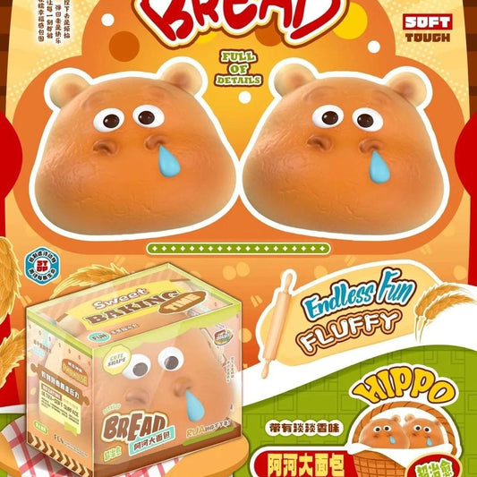 Mido Hippo Bread Squishy