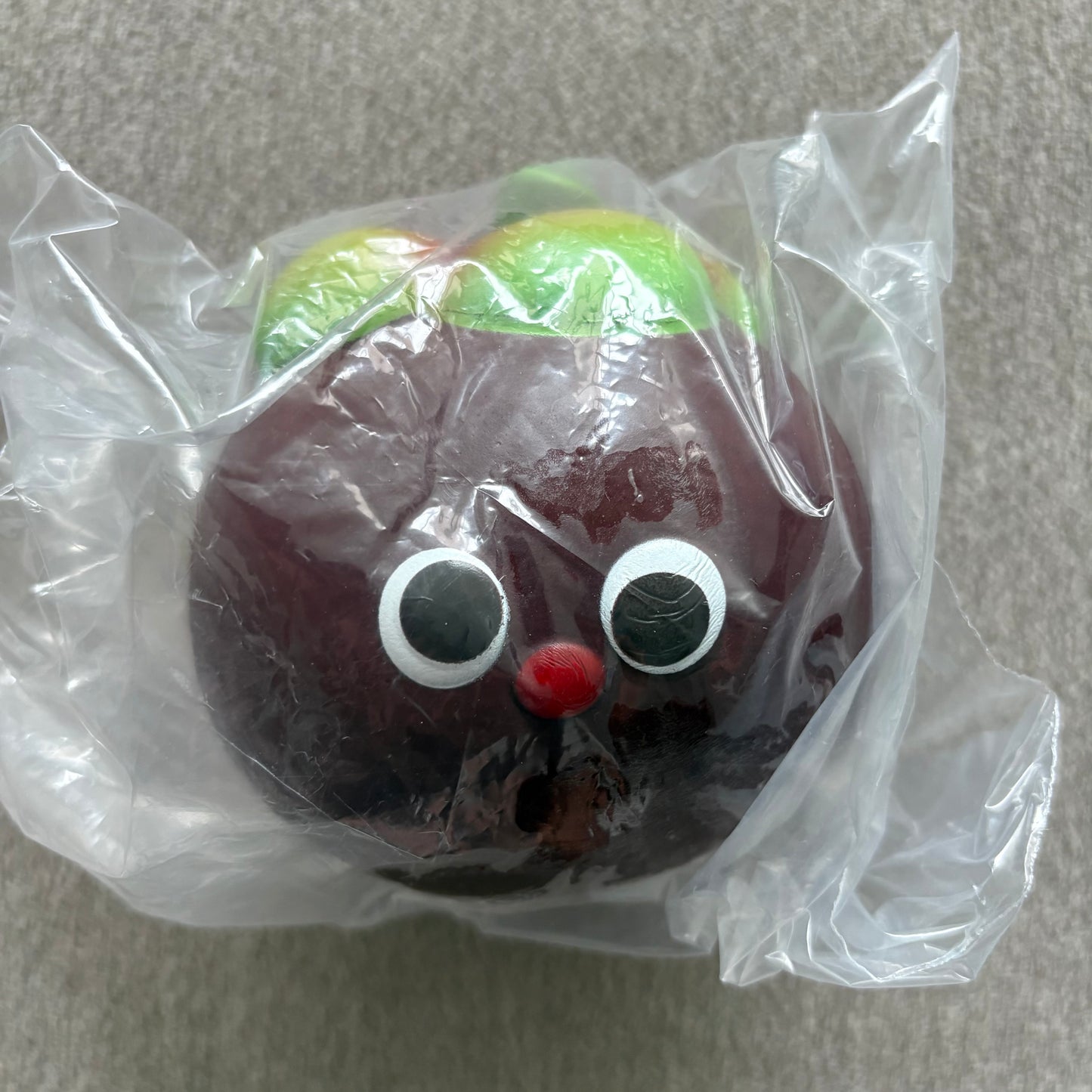 Mido Red Nose Mangosteen Squishy