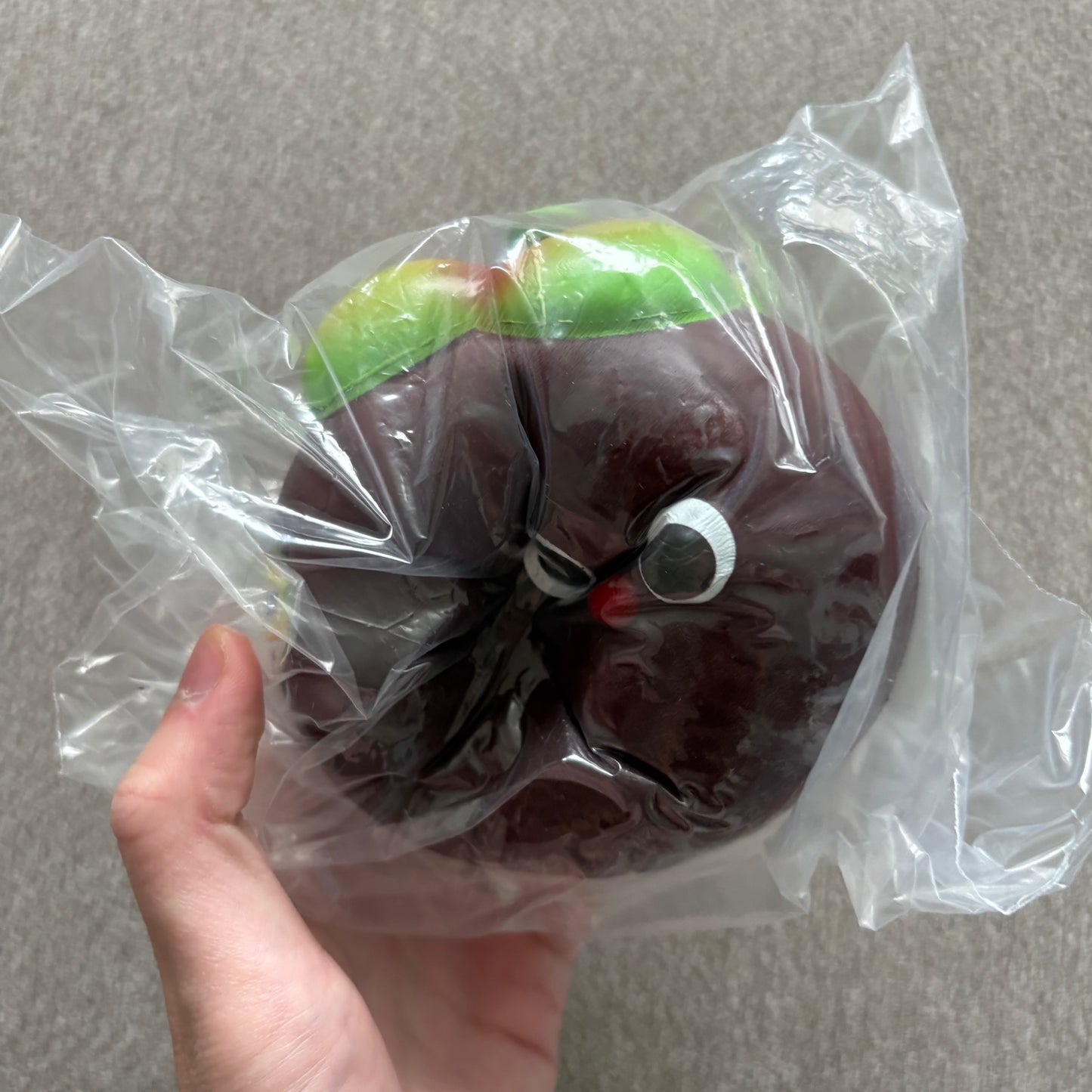 Mido Red Nose Mangosteen Squishy
