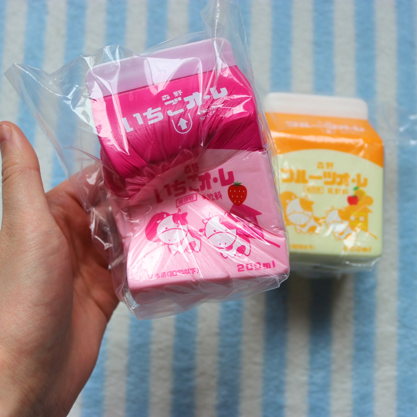 (Set) iBloom Milk Carton Squishy