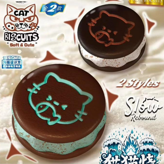 Cutie Cat Oreo Ice Cream Sandwich Squishy