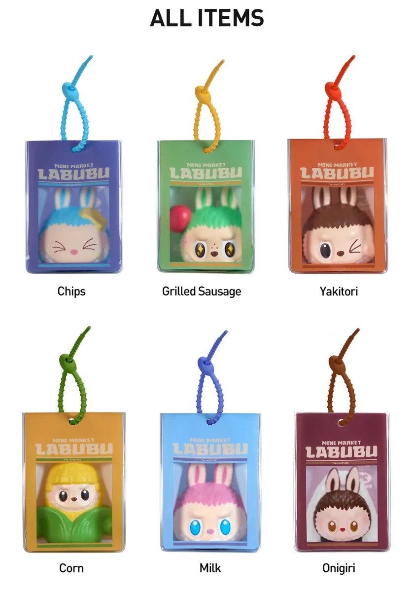 Labubu Wacky Mart Series Squishy