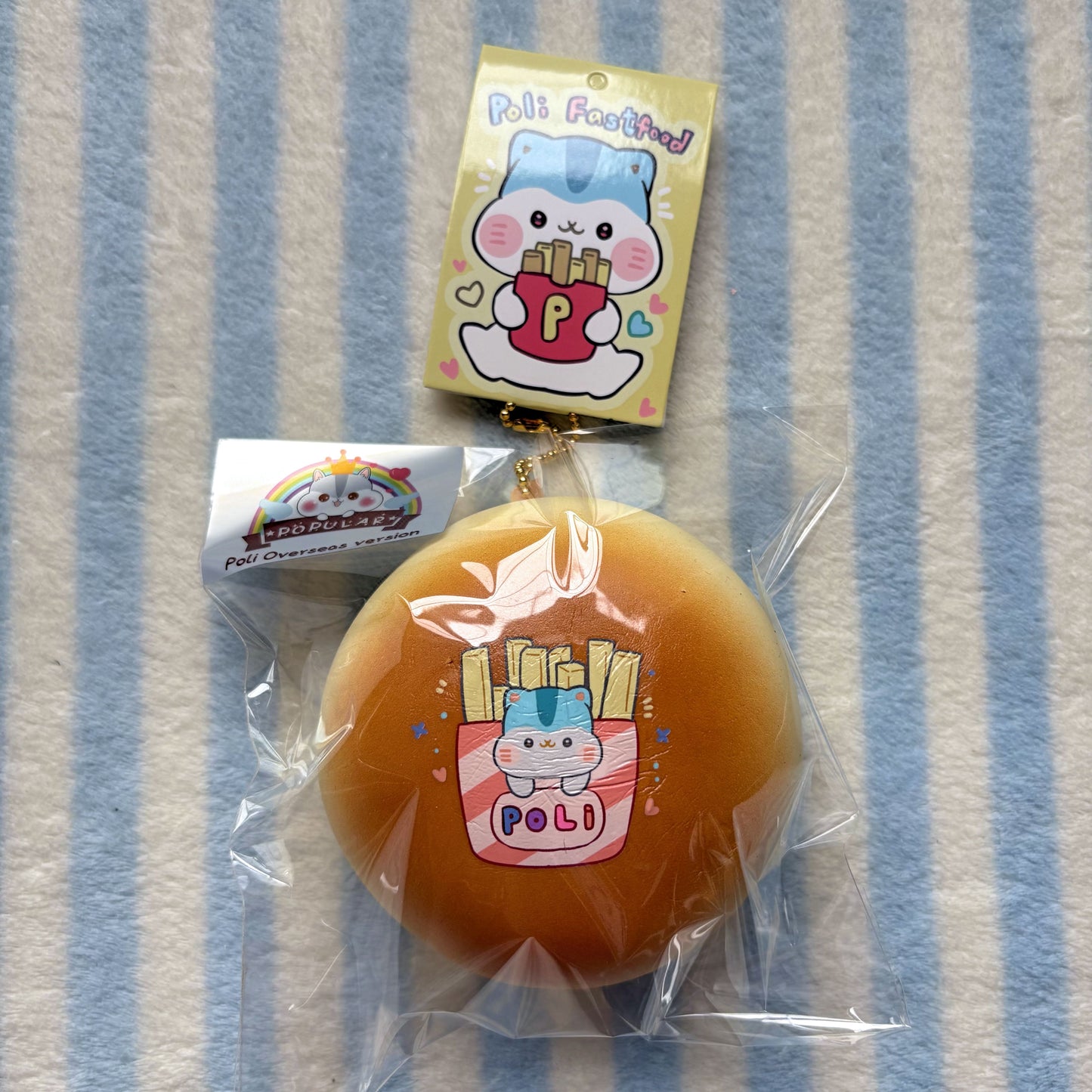 Poli French Fries Bun Sqiushy