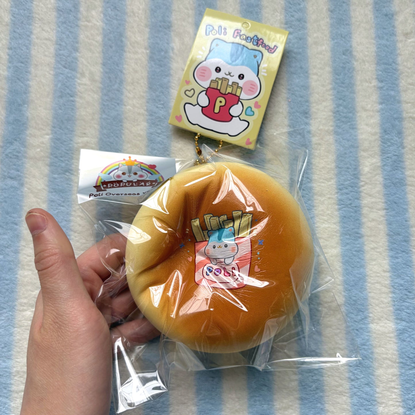 Poli French Fries Bun Sqiushy