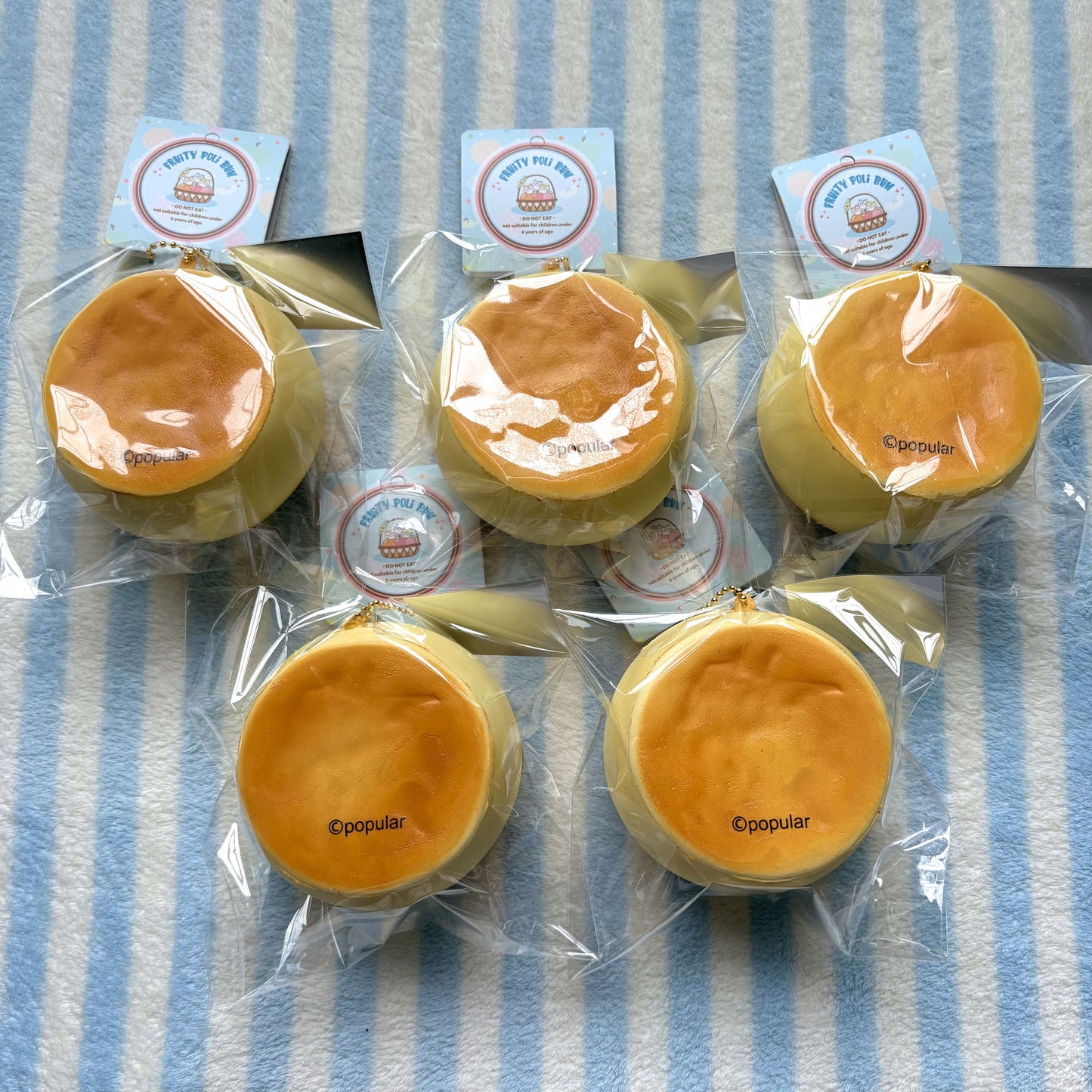 Poli Fruity Bun Squishy