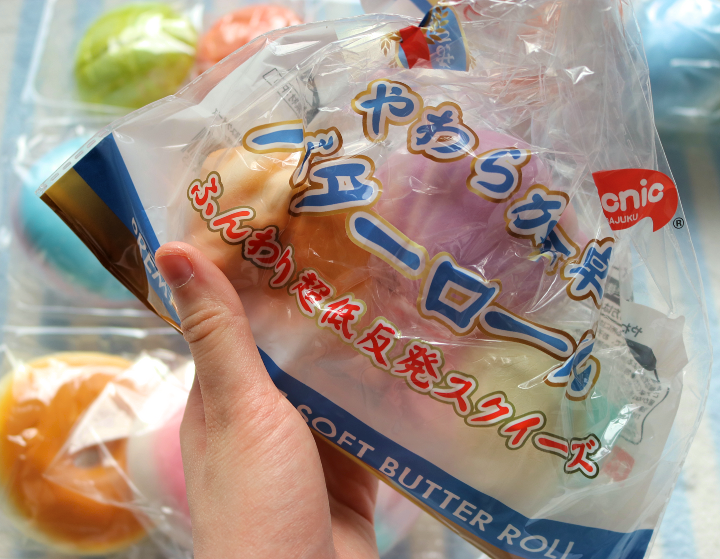 Picnic Soft and Sweet Bread Squishies (3 pc)