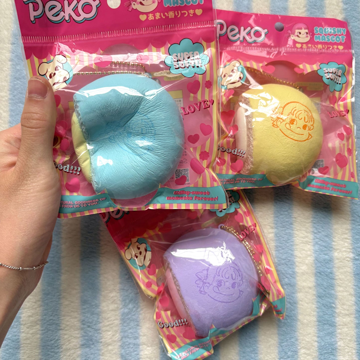 Peko Chan Cream Bun Squishy