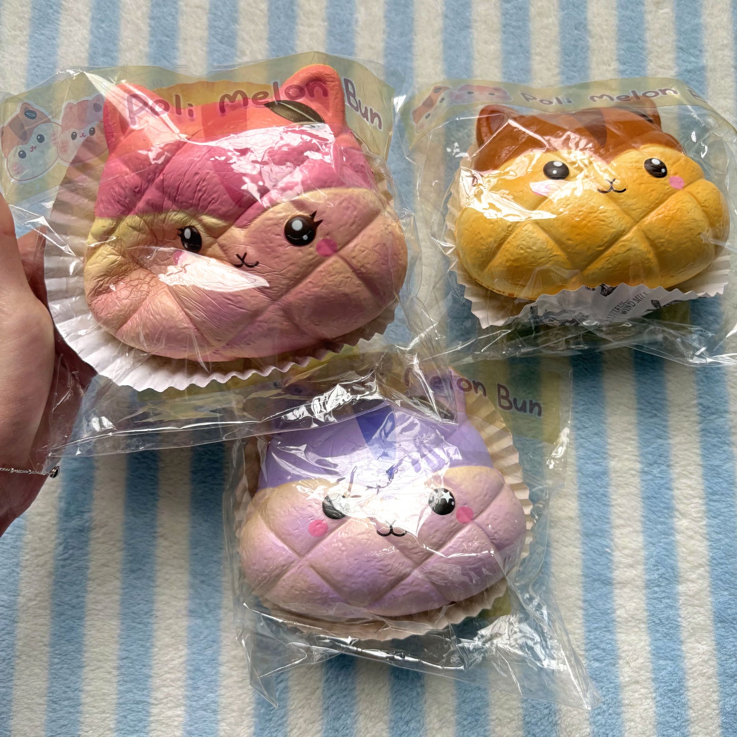 Poli Jumbo Melon Bun Squishy
